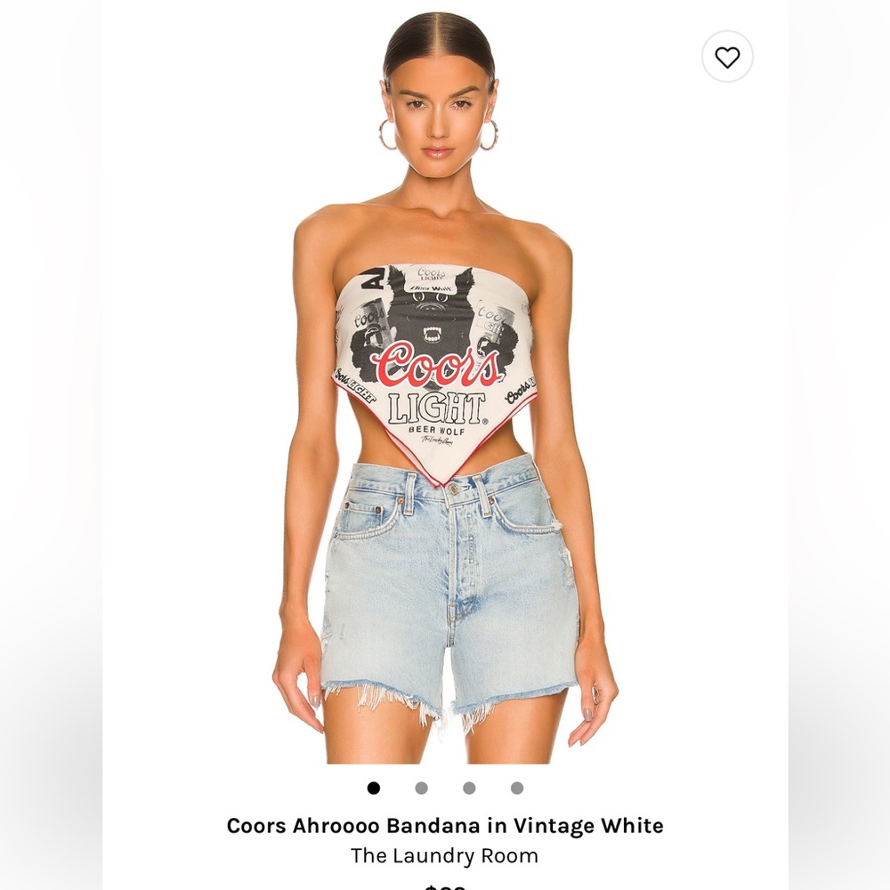 Coors Bandana Top - NEVER WORN